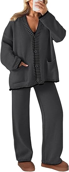 Cardigan Sweater Set