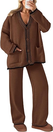 Cardigan Sweater Set