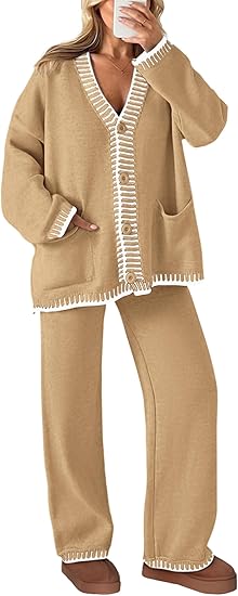 Cardigan Sweater Set