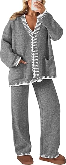 Cardigan Sweater Set